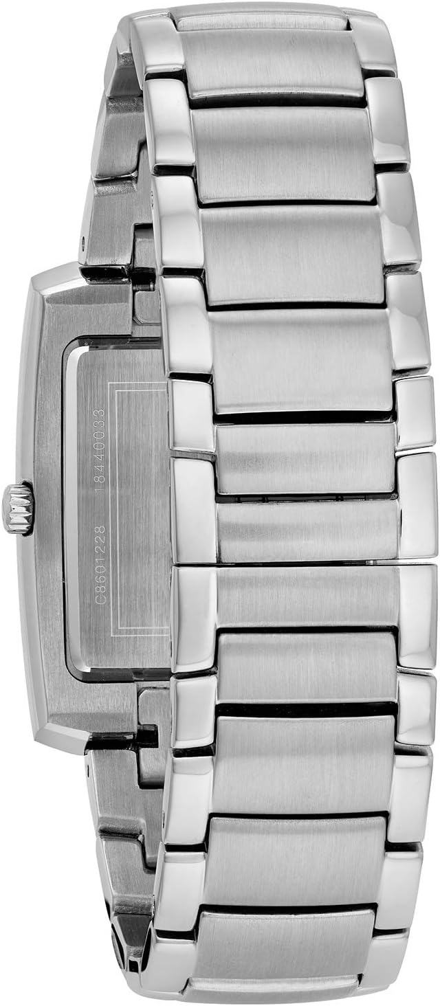 Men's Classic Rectangle 2-Hand Quartz Watch