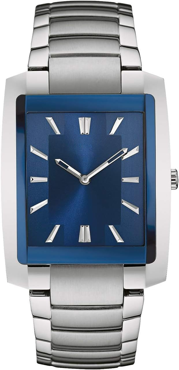 Men's Classic Rectangle 2-Hand Quartz Watch
